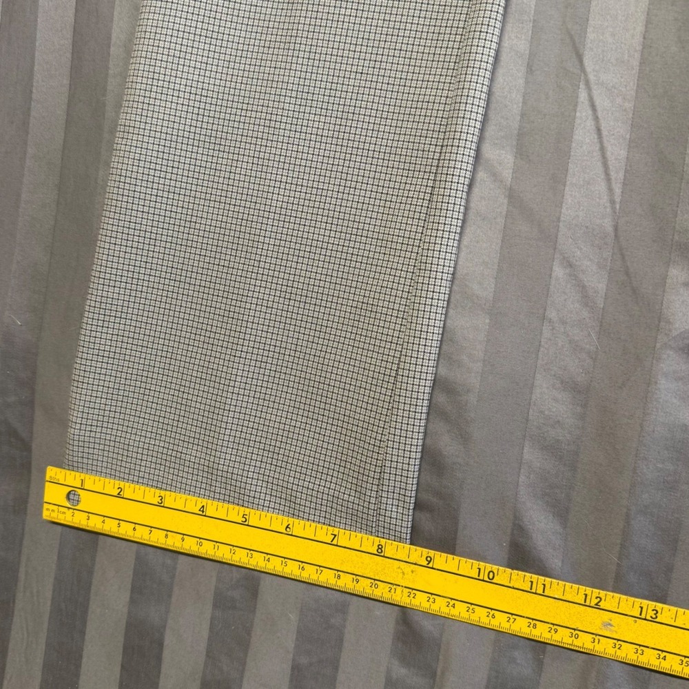 White House Black Market The Slim Houndstooth Straight Leg Career Pants‎ Size 4 - Picture 6 of 14